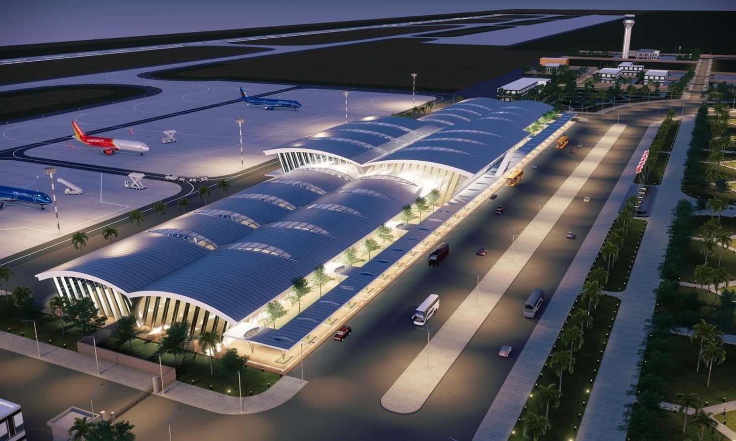 Phối cảnh dự án Sân bay Phan Thiết